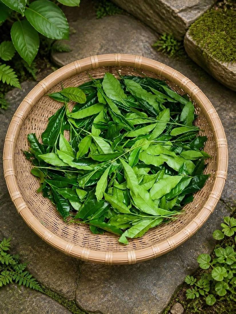 Tencha, the shade-grown leaf used to make matcha